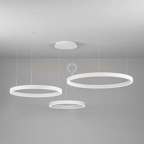 Criseide ss/3d - lampadario a sospensione 3 luci bianco a led 3000k...