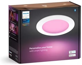 Philips - LED RGBW Lampada da bagno dimmerabile Hue SLIM LED/12W/230V IP44