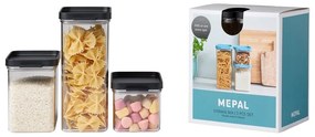 Vasetti per alimenti in set da 3 Omnia - Mepal