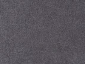 Letto matrimoniale velluto grigio scuro 180 x 200 cm MELLE Beliani