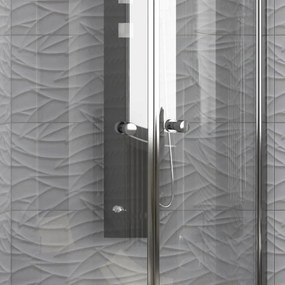 Box doccia semicircolare 90x90 battenti con apertura totale | KS800K - KAMALU