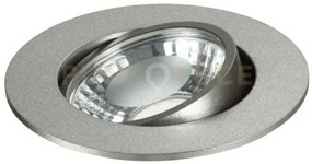 Incasso led orione nikel tondo 7w 650lm 4000k 8,7x5,7cm