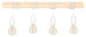 Eglo 43704 - Lampadario a sospensione con cavo TOWNSHEND 4xE27/60W/230V