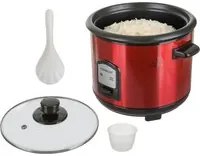 Cuociriso elettrico 500 W 1,5 L rosso