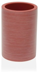 Portaspazzolini da Denti TERRAIN Rosa Resina (8,2 x 9,3 x 8,2 cm)