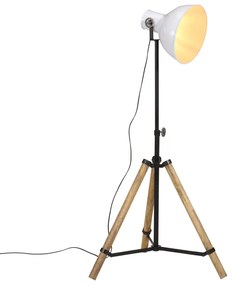 Lampada Da Terra 25 W Bianca 75x75x90-150 Cm E27 /