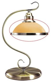 Globo - Vetro di ricambio per lampada da tavolo SASSARI E27