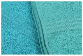 Set di 4 asciugamani Acqua, 70 x 140 cm Rainbow - Foutastic