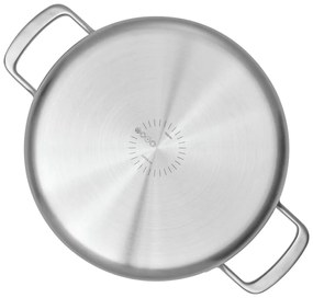 Padella in acciaio inox con coperchio ø 28 cm tegame Lucca 3.0 – FABINI