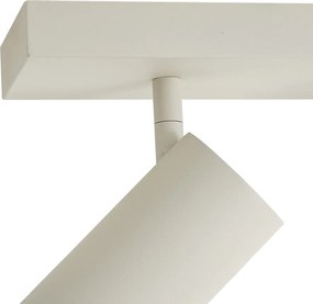 Plafoniera moderna beige 102 cm 6 luci regolabile - Renna