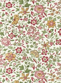 Clarke & Clarke Carta da parati Gamthi - Sage/ Blush