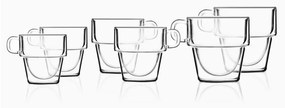 Set di 6 tazze a doppia parete Senso - Vialli Design