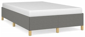 Giroletto Senza Materasso Grigio Scuro 120x190 Cm İn Tessuto /