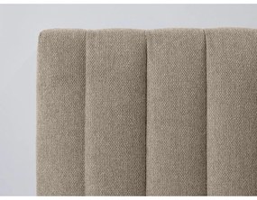 Letto matrimoniale beige/naturale con griglia 180x200 cm Oceane - Bobochic Paris