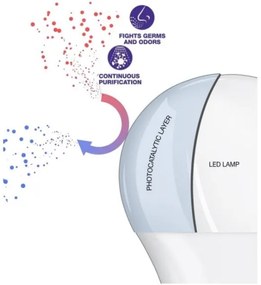 Lampadina LED Antibatterica A100 E27/13W/230V 6500K - Osram