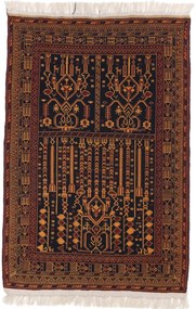 Beluch Tappeto persiano 100 x 140 Marrone (Iran) Annodato A Mano