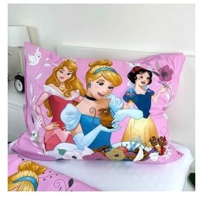 Biancheria da letto per bambini in cotone per letto singolo 140x200 cm Princess - Jerry Fabrics