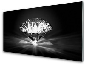 Quadro acrilico Grafica d'arte con diamanti d'arte 100x50 cm