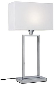 Cottex B2821K - Lampada da tavolo KENSINGTON 1xE14/40W/230V, argento