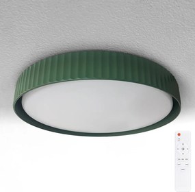 Brilagi - Plafoniera da soffitto dimmerabile LUCIA LED/48W/230V Ø 41 cm verde + telecomando
