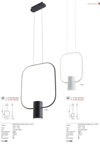 Redo 01-1227 - Lampada da tavolo LED dimmerabile DOM LED/21W/230V nera