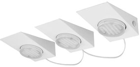 Eglo 89608 - Set di 3 faretti KOB 3xGX53/7W/230V