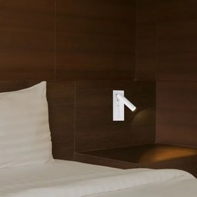 Faretto da parete orientabile LED/2W/230V 3000K bianco