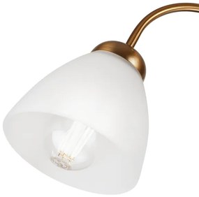 Lampadario da parete MIRANDA 3xE27/60W/230V oro