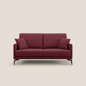 Saturno divano moderno in tessuto morbido impermeabile T03 rosso