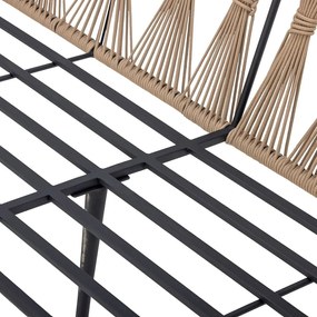 Divano da giardino beige Pavone - Bloomingville