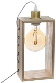 Atmosphera - Lampada da tavolo IWATA 1xE27/25W/230V paulownia