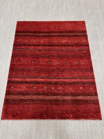 Loribaft Tappeto 210x160 Rosso (Iran) Annodato A Mano