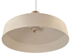 Nordlux - Lampadario a sospensione con filo ELVAS 1xE27/60W/230V diametro 37,5 cm beige