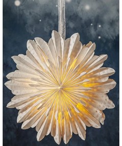 Decorazione luminosa bianca con motivo natalizio Cloud - Star Trading