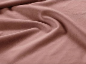 Letto singolo imbottito rosa con contenitore con rete inclusa 90x200 cm Phaedra – Micadoni
