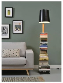 Lampada da terra nera con paralume in metallo (altezza 168 cm) Cambridge - it's about RoMi