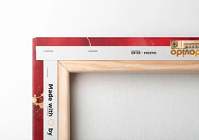 Stampa su tela – Marmo rosso