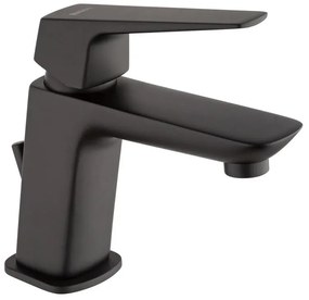 Rubinetto per lavabo Spartaco nero in ottone MAMOLI