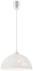 Lampadario a sospensione con filo 1xE27/60W/230V foglie