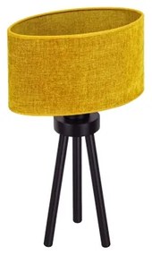 Duolla - Lampada da tavolo OVAL 1xE27/15W/230V diametro 30 cm marrone