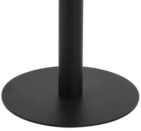 Tavolo da bistrot marrone scuro 60x60 cm in mdf
