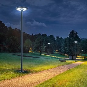 Brilagi - Lampione LED URBANSPARK 120W 230V antracite IP65