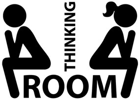 Sticker Pensatoio, 25 x 35 cm - Ambiance