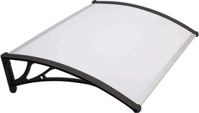 MISA - pensilina in policarbonato opaco porta ingresso