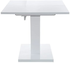 Tavolo da pranzo pieghevole bianco , 140 x 90 cm Aaron - Støraa