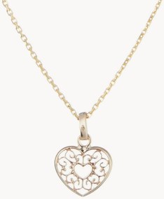 Collana in oro giallo con ciondolo Caurs Arabesque