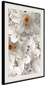 Poster  Floras Mess  Cornice Quadri Cornice nera con pass-partout, Larghezza x Altezza Home decor 20x30