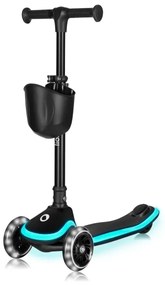 Lionelo - Monopattino per bambini MEY 3xAAA Nero Onice