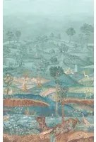 GP & J Baker Carta da parati Royal Park - Teal