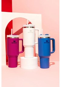 Borraccia termica bianca in acciaio inox 1,18 l Quencher H2.0 FlowState Tumbler Frost – Stanley